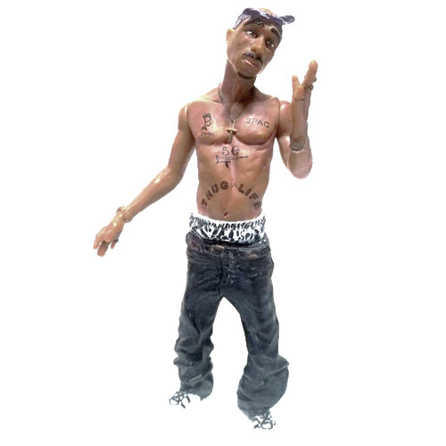 2Pac All Entertainment Actiefiguur