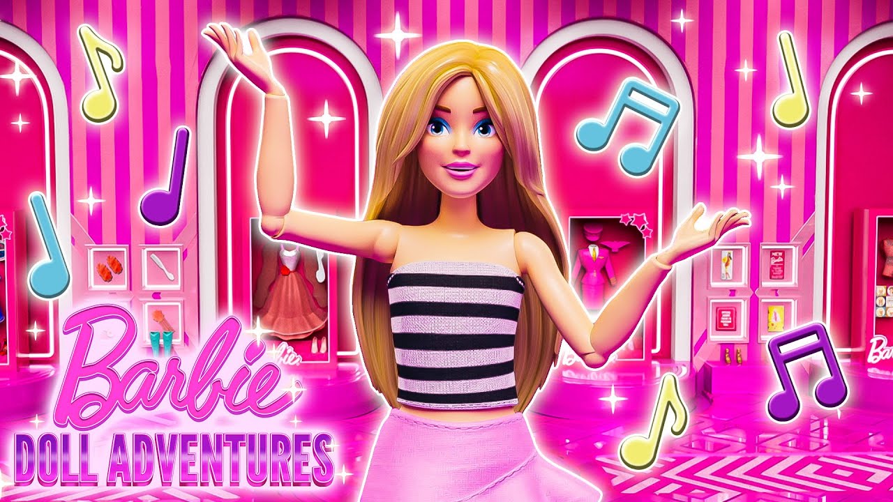 Barbie Doll Adventures 🎶 Iconic 💄 Official Barbie Music Video
