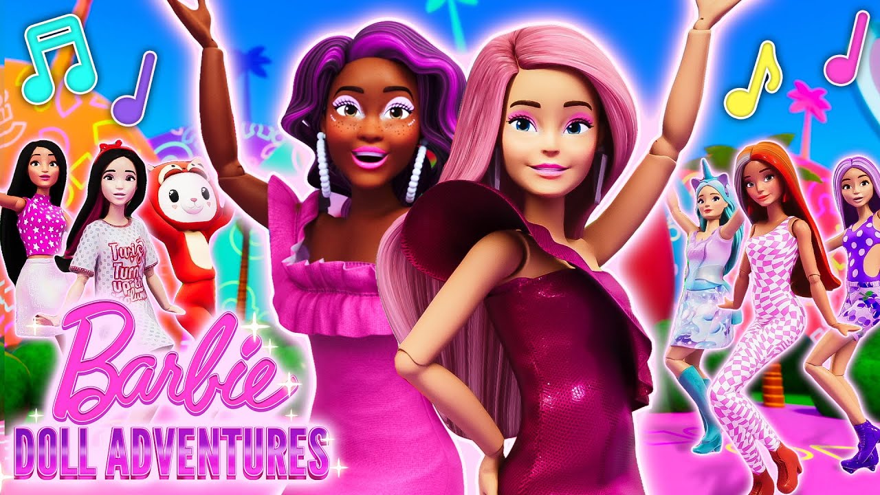 Barbie Doll Adventures 🎶 Make It Up As We Go Official Barbie Music Video
