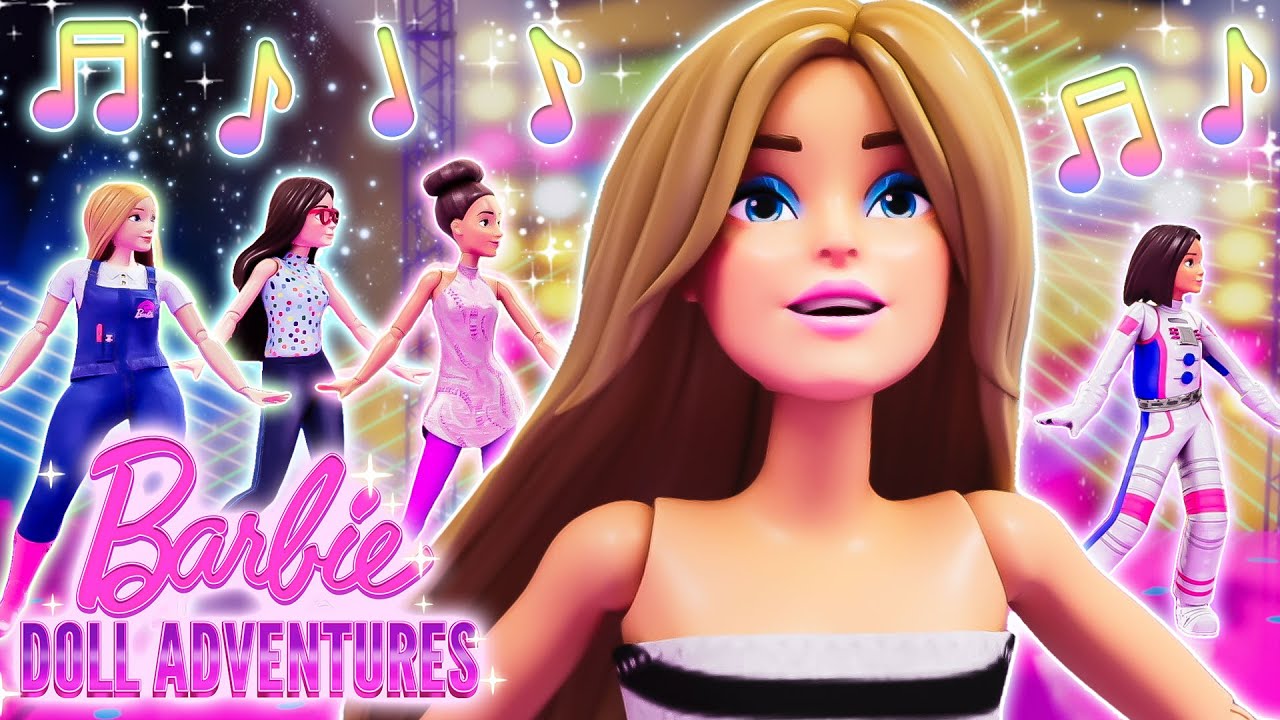 Barbie Doll Adventures 🎶 Think Outside The Box Official Barbie Music Video