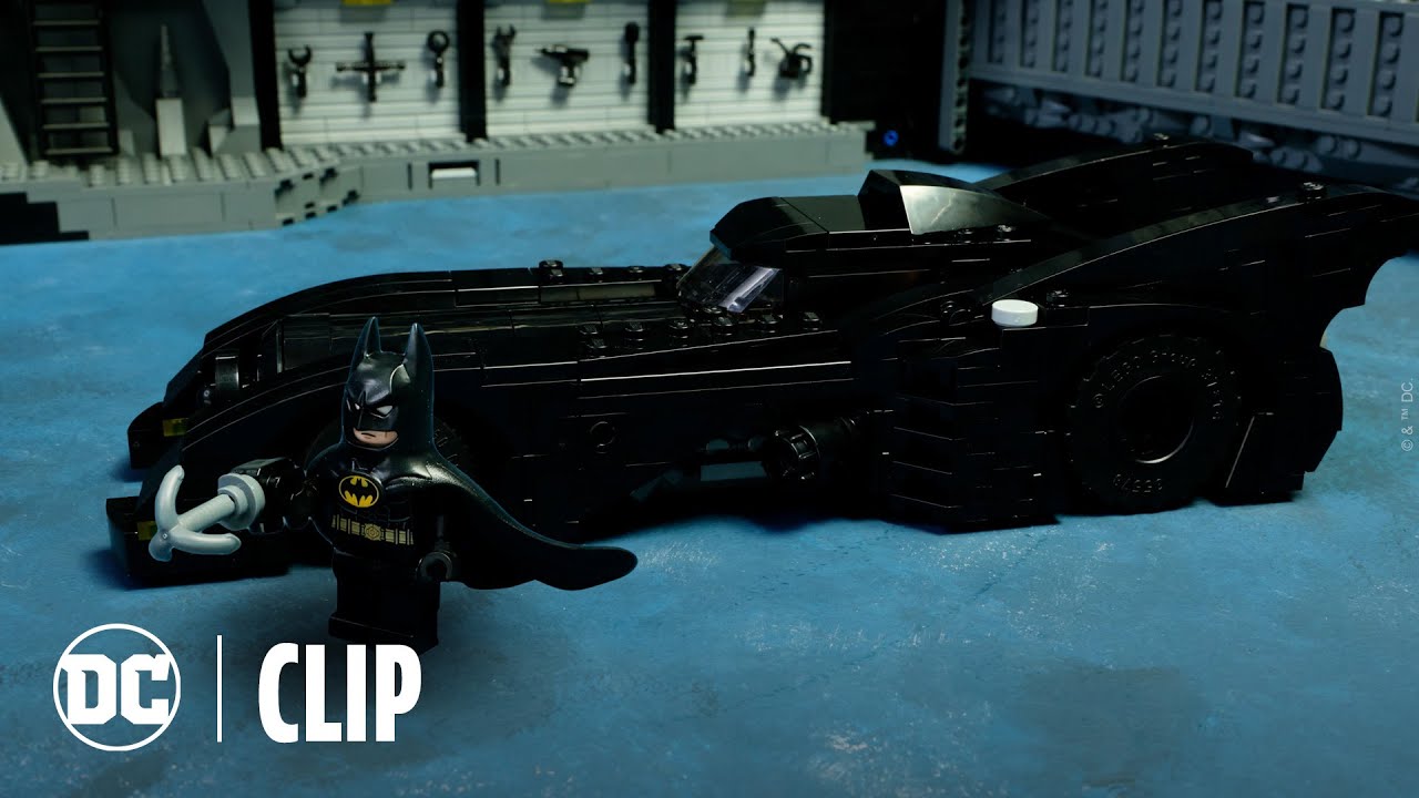 Batman LEGO Batcave Build DC