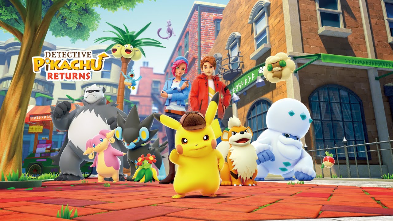 Bekijk de nieuwe trailer voor Detective Pikachu Returns