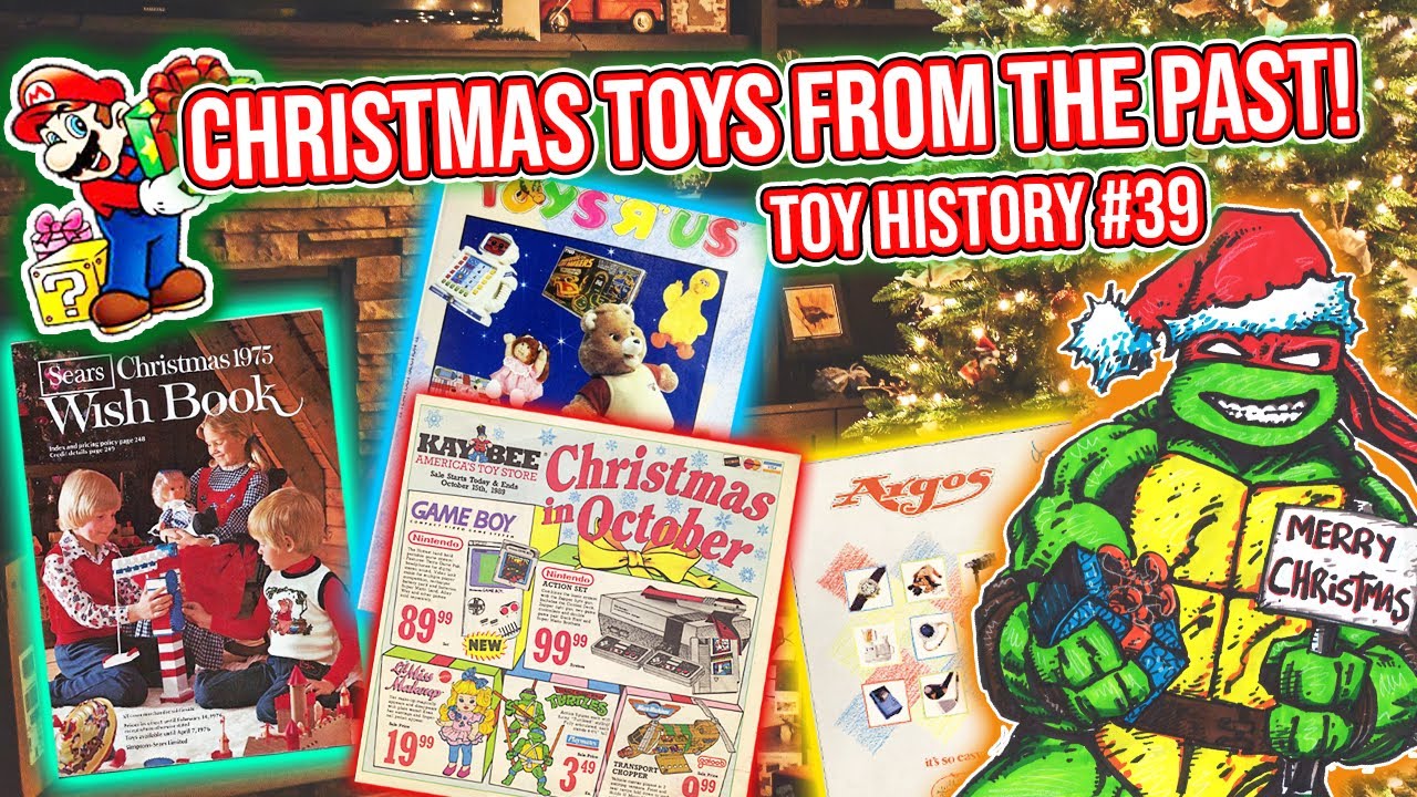 CHRISTMAS TOYS OF THE PAST TMNT MOTU GIJOE MMPR NINTENDO More memories TOY HISTORY 39