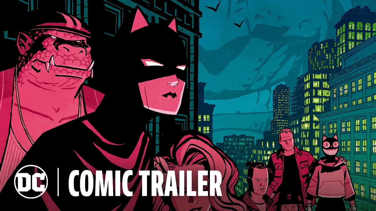 Catwoman Lonely City Hardcover Comic Trailer DC