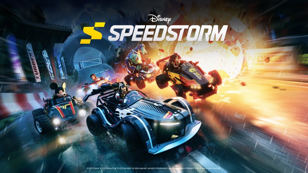 Disney Speedstorm Announcement Teaser PEGI