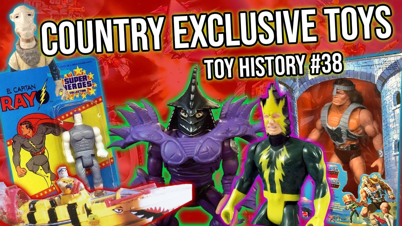 EURO EXCLUSIVE TOYS MORE Star Wars MOTU GIJOE Galaxy Rangers Secret Wars TOY HISTORY 38