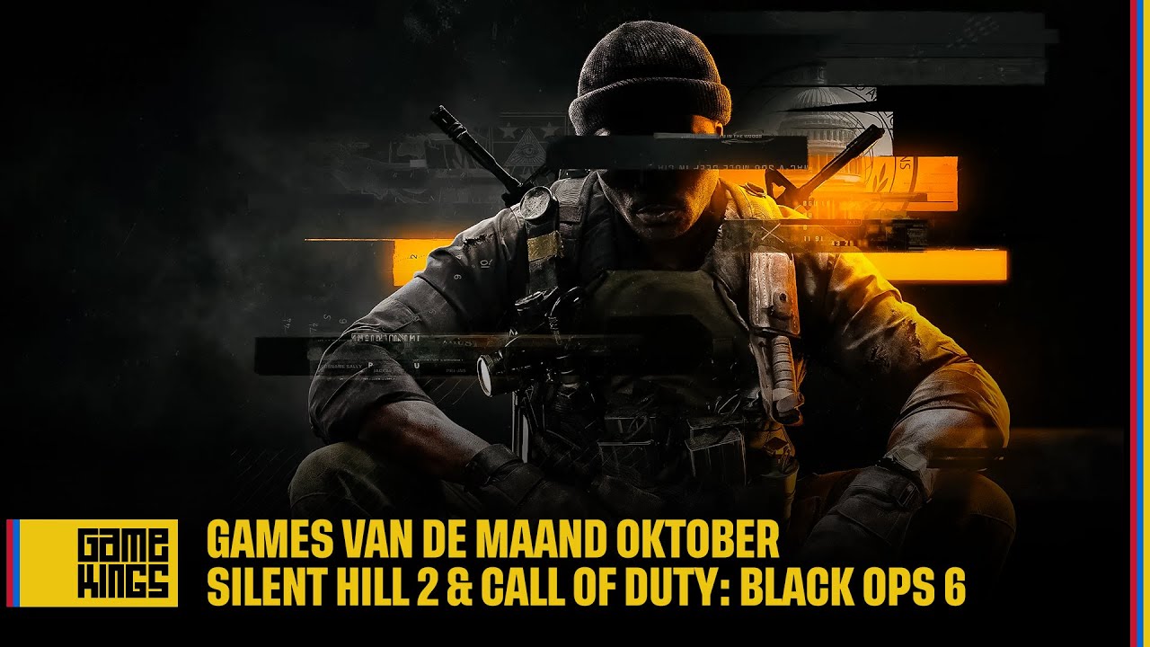 Games van de maand oktober met Silent Hill 2 Call of Duty Black Ops 6