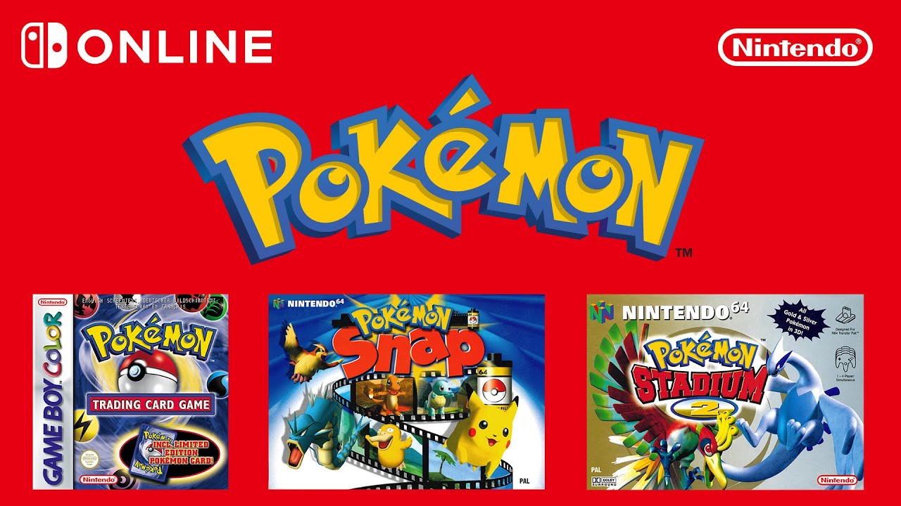 Geniet van een selectie van klassieke Pokemon games en meer Nintendo Switch