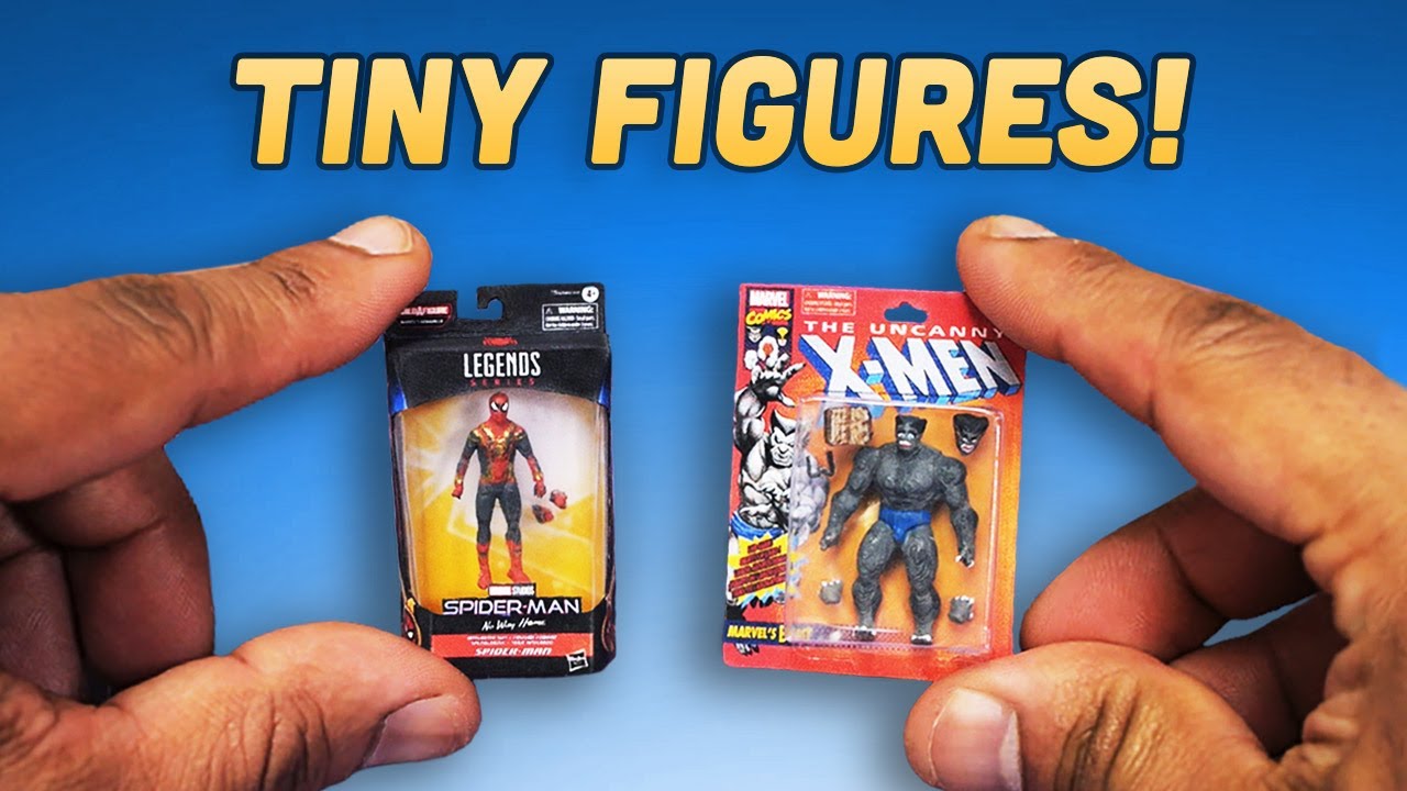 I Made The Worlds Smallest Marvel Legends Figures