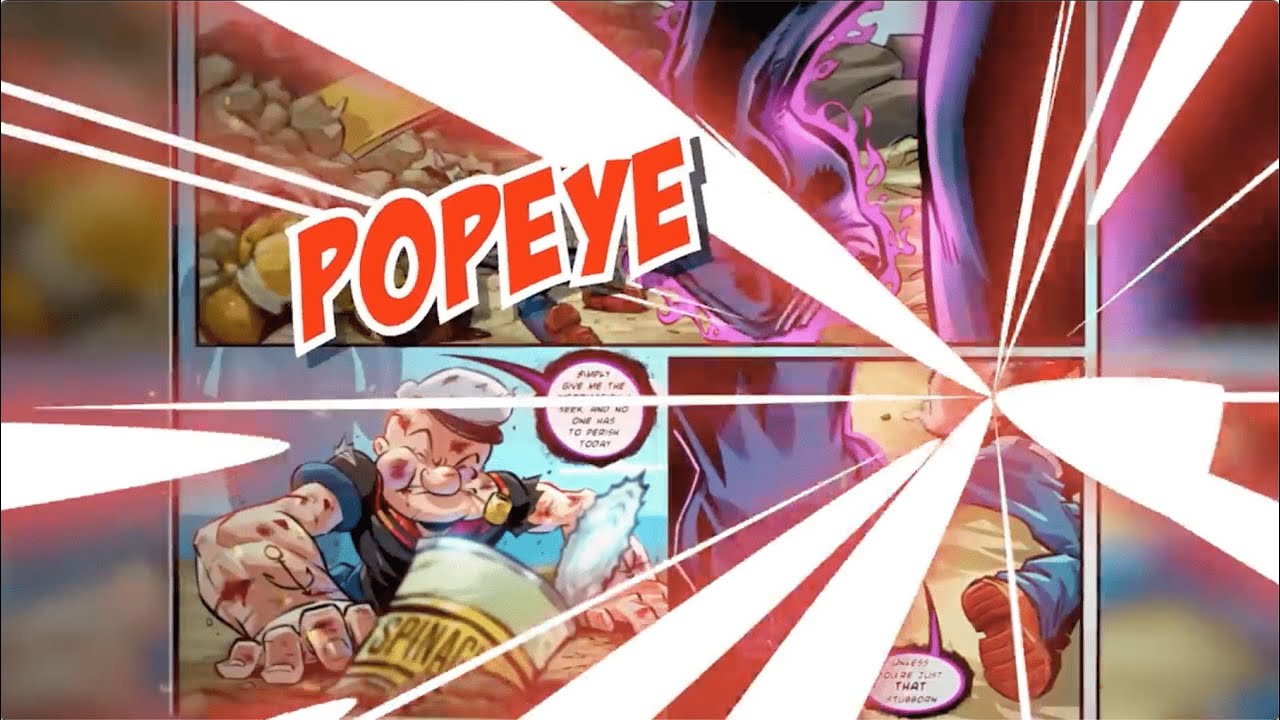 Introducing EYE LIE POPEYE An All New Popeye Manga Adventure