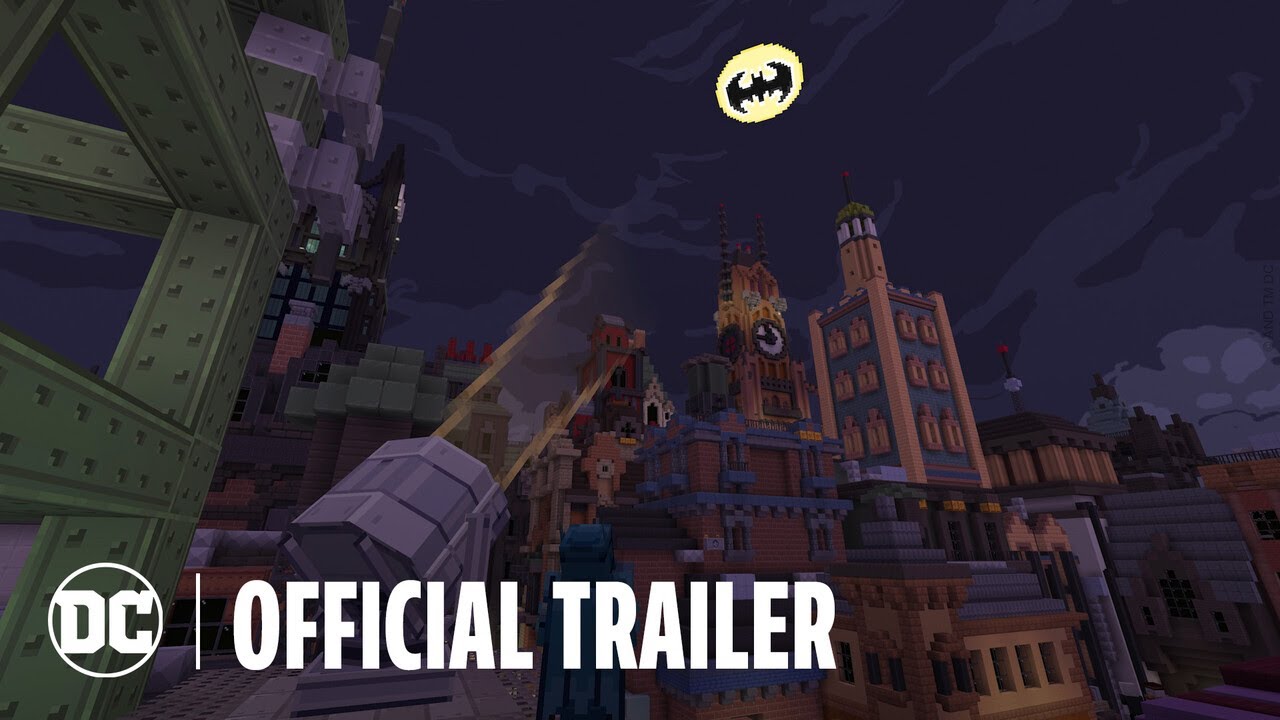 Minecraft x Batman Launch DC
