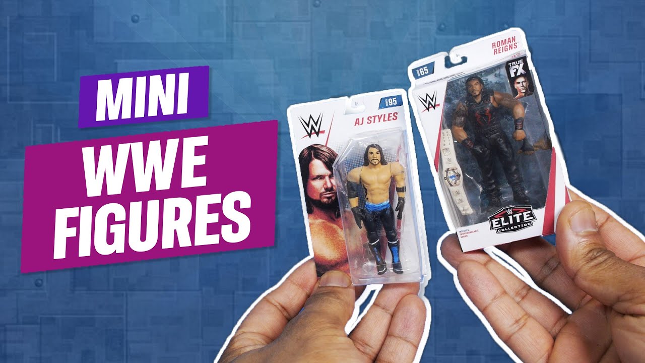 Miniature WWE Elite and Basic Action Figures DIY Tutorial