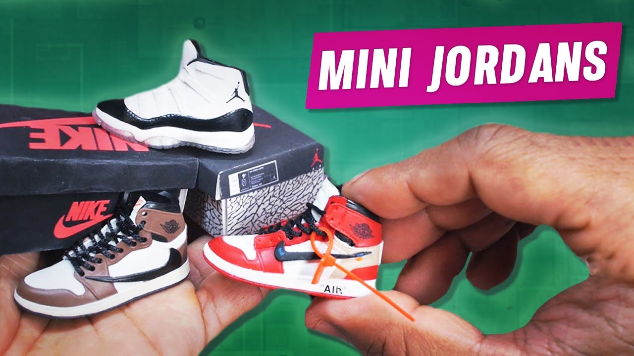 My Miniature Jordan Sneaker Collection 16 Scale Shoes for Action Figures