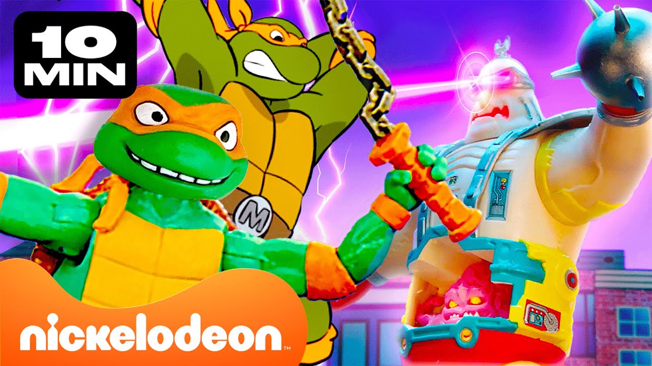 Ninja Turtles Ontmoeten ZICHZELF in een Andere Dimensie… als SPEELGOED 🤯 10 Minuten Compilatie