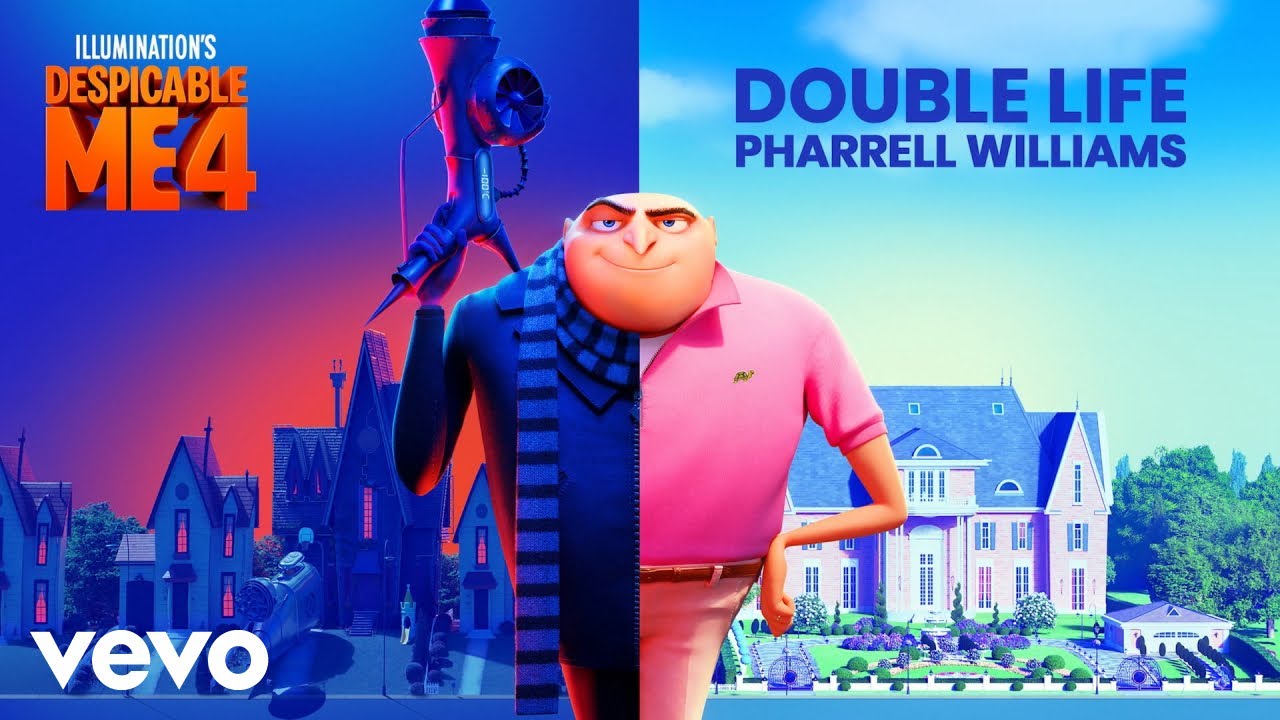 Pharrell Williams Double Life From Despicable Me 4 Official Audio