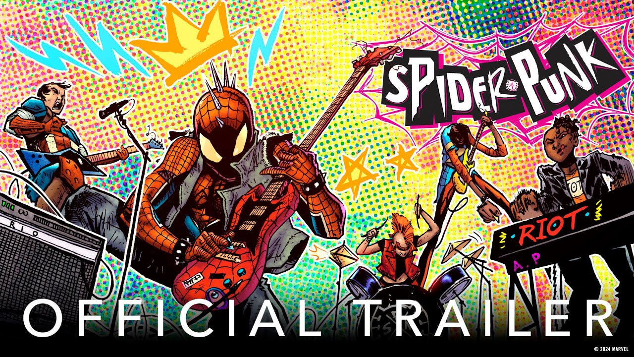 Spider Punk Arms Race 1 Trailer Marvel Comics