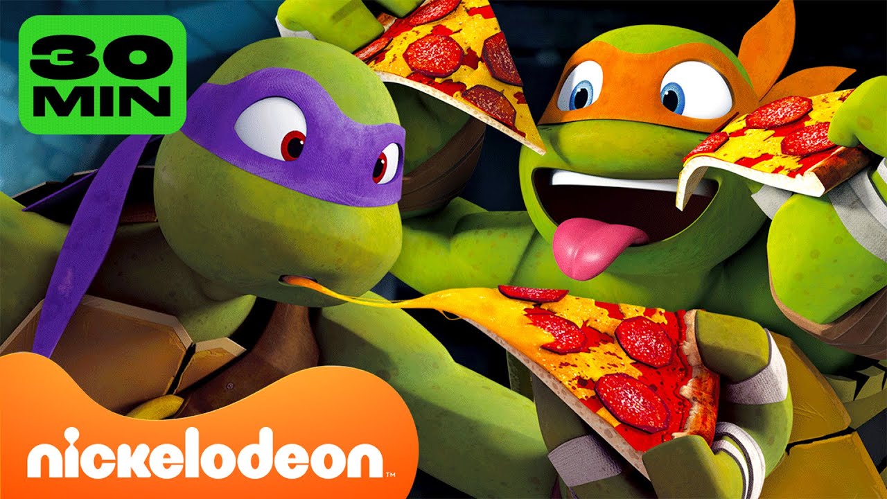 TMNT Het ultieme pizzafeestje van de Teenage Mutant Ninja Turtles Compilatie van 28 minuten