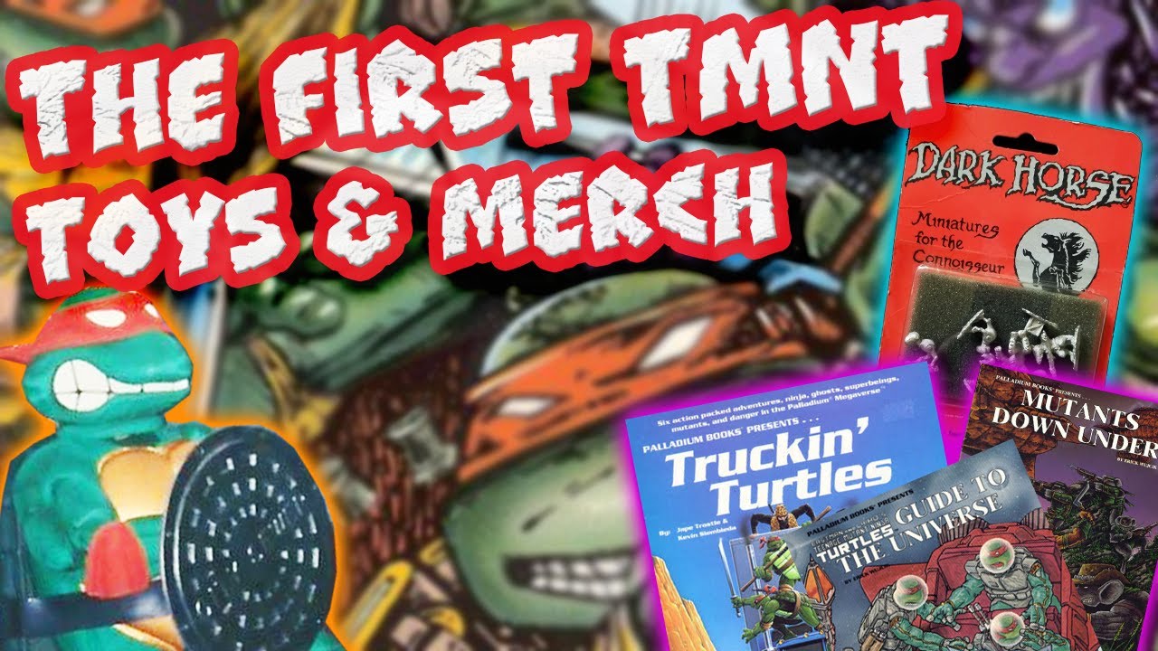 TMNT Toys Pre Playmates Ninja Turtles Merch in the mid 80s TOY HISTORY 19