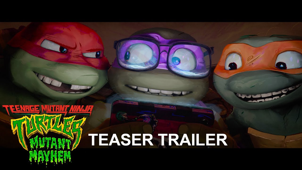 Teenage Mutant Ninja Turtles Mutant Mayhem Teaser Trailer 2023 Movie Seth Rogen