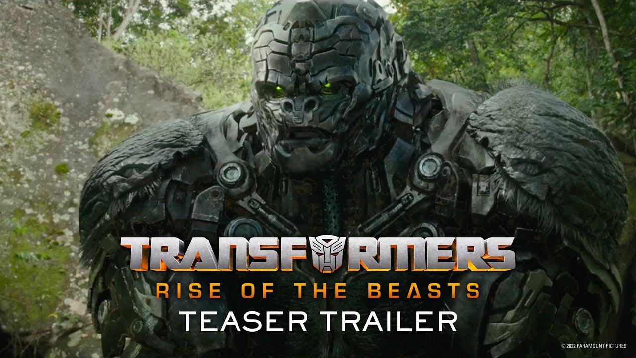 Transformers Rise of the Beasts Official Teaser Trailer 2023 Movie