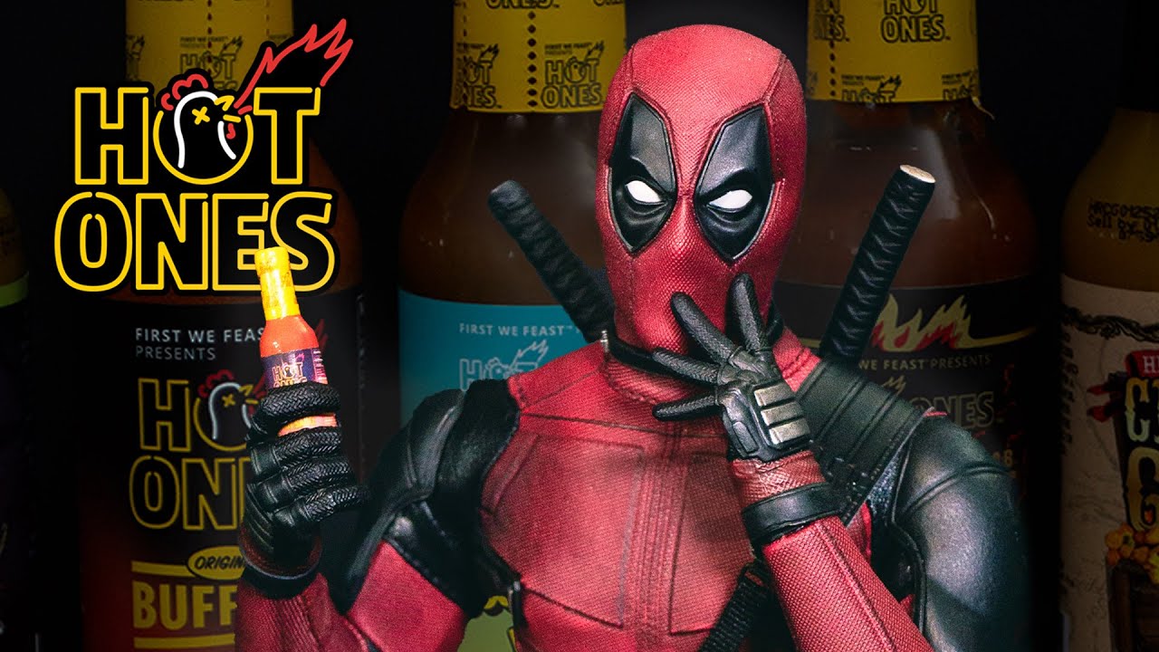 What if Deadpool Appeared on Hot Ones
