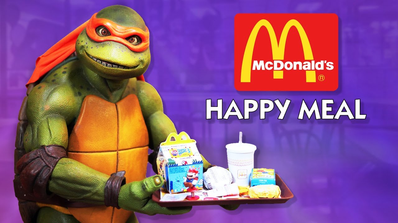 When the Ninja Turtles Ordered Happy Meals at McDonalds
