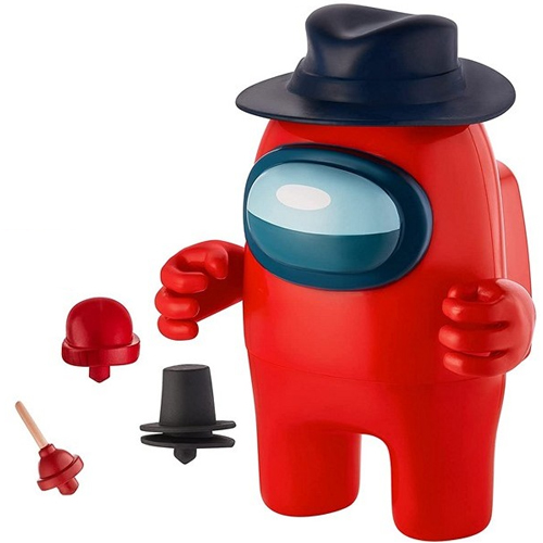 Red Crewmate Toikido Actiefiguur