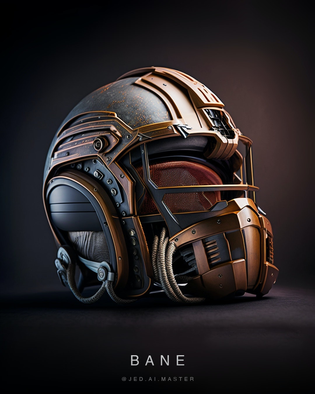 Bane Football Helm