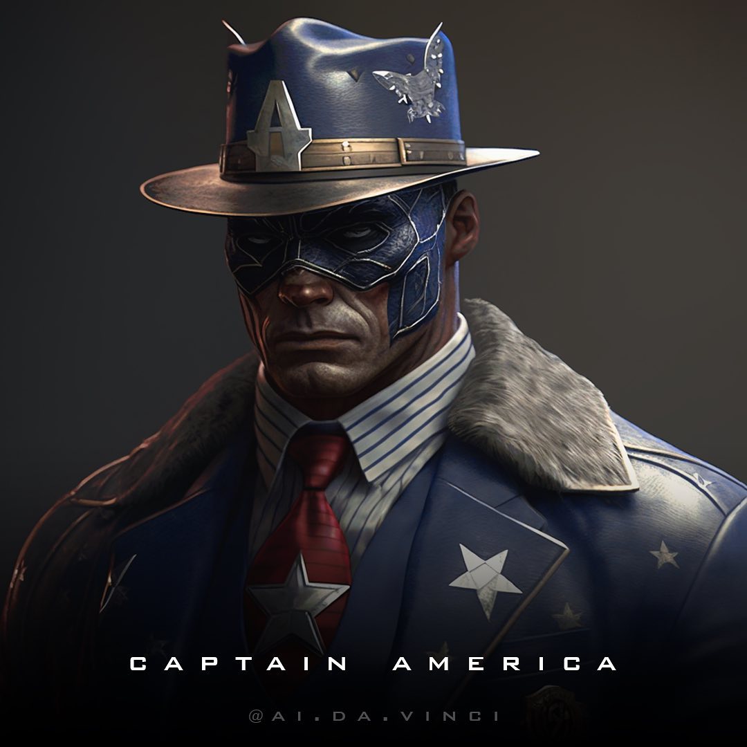 Captain America Gangster