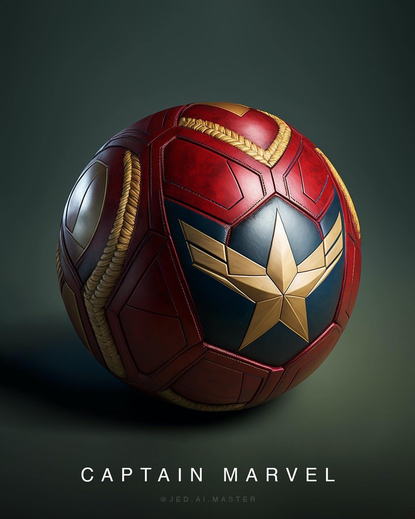 Captain Marvel Voetbal