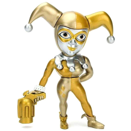 Harley Quinn Gold Jada Toys Metals Die Cast Verzamelfiguur