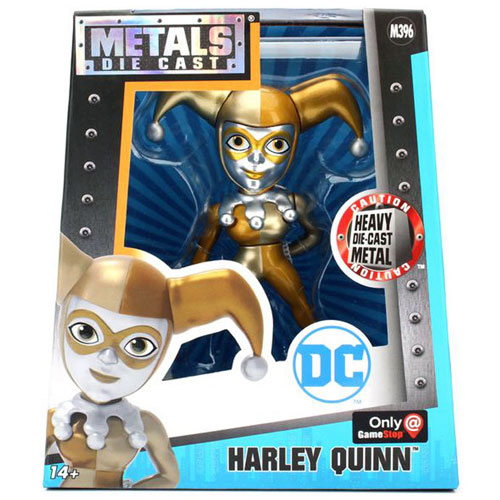 Harley Quinn Gold Jada Toys Metals Die Cast Verzamelfiguur