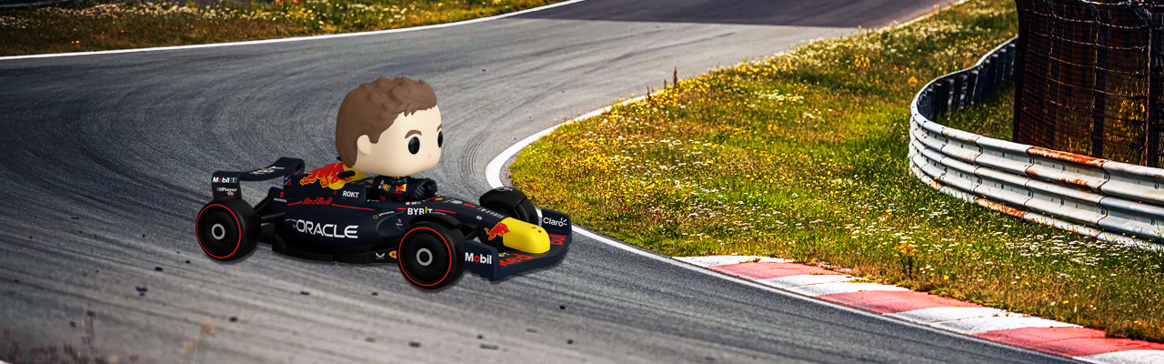 Funko Pop Rides Max Verstappen