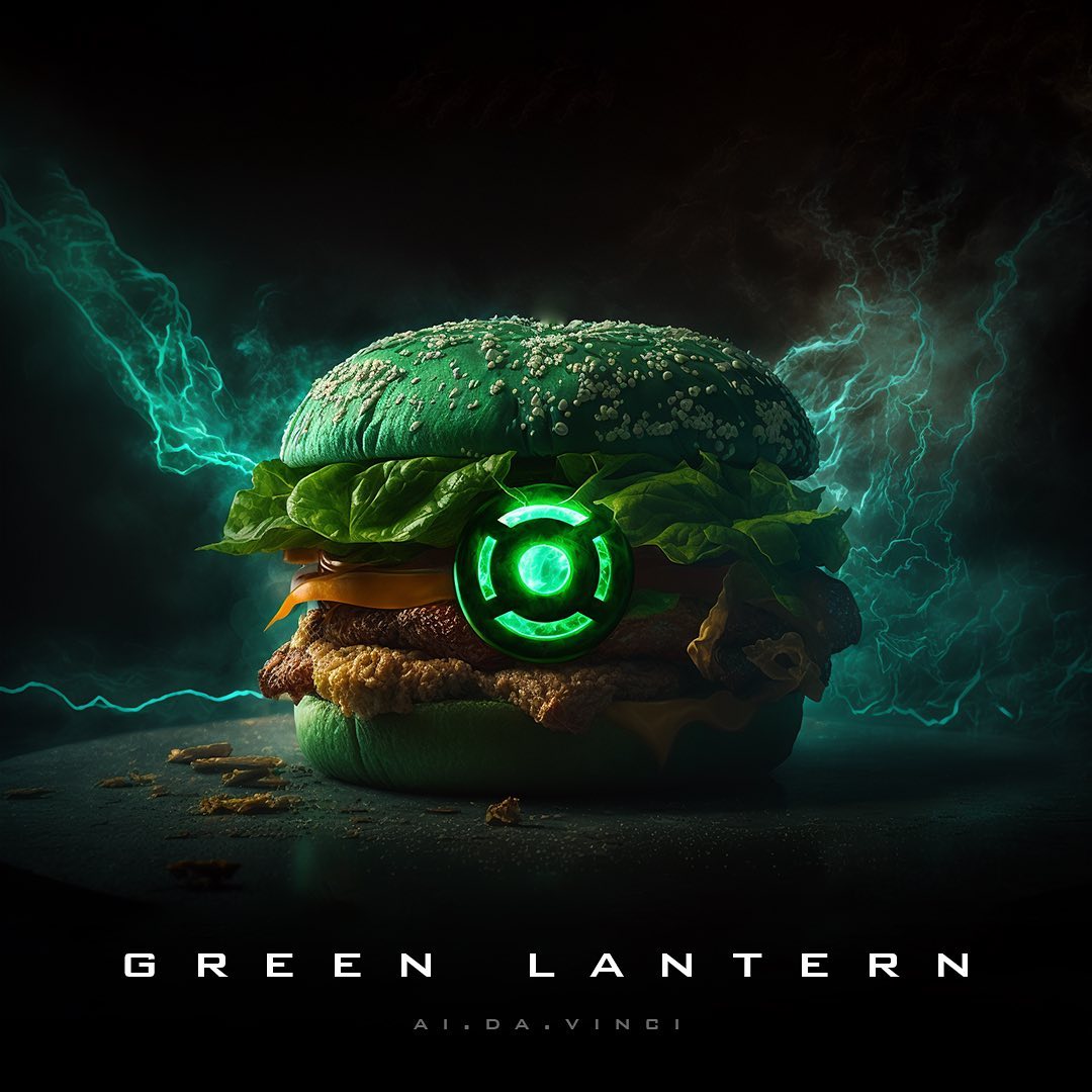 Green Lantern Burger