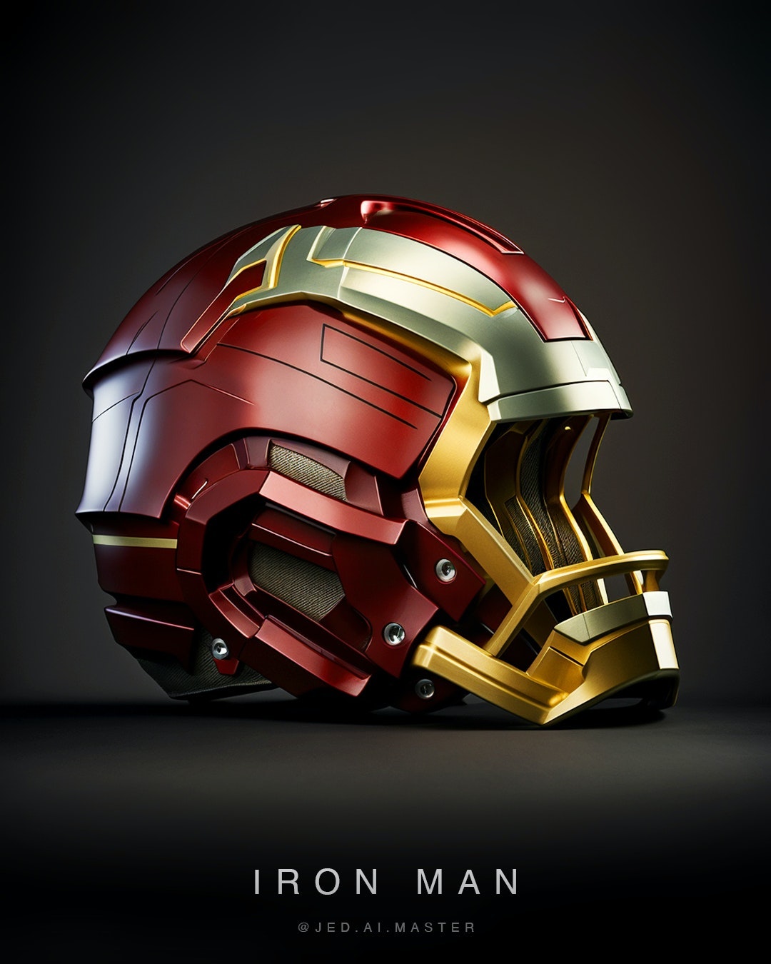 Iron Man Football Helm