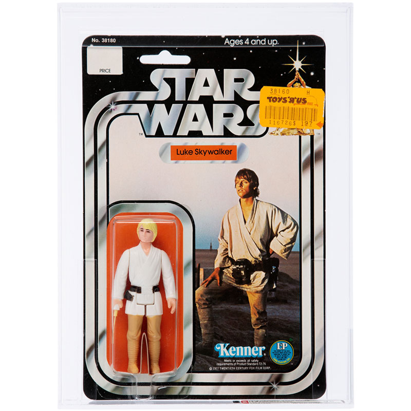 Luke Skywalker Double Telescoping Lightsaber actiefiguur
