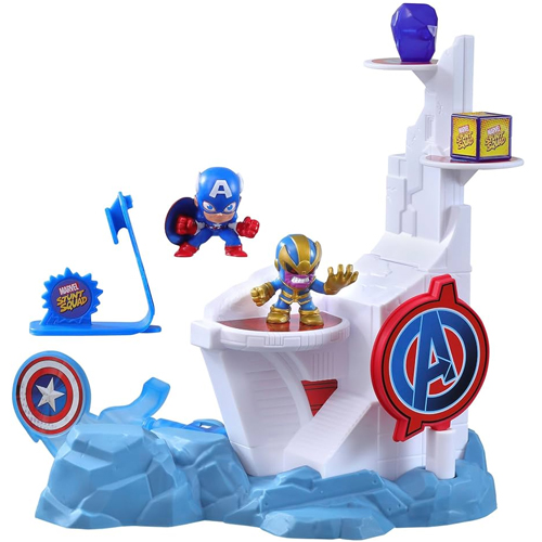 Captain America vs Thanos Hasbro Stunt Squad Speelset