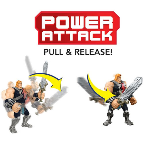 He-Man Power Attack Mattel Actiefiguur