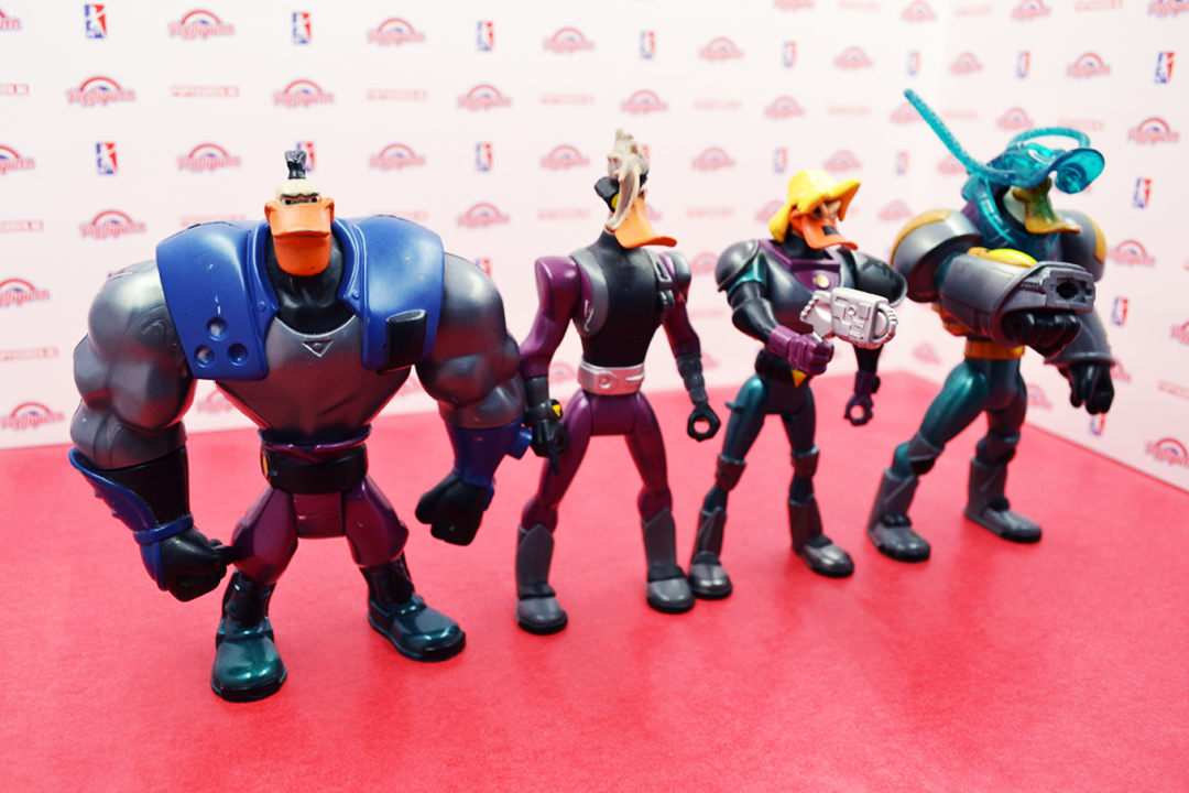 mighty ducks spy squad actiefiguren speelgoed verzameling