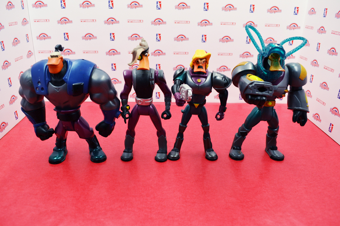 mighty ducks spy squad actiefiguren speelgoed