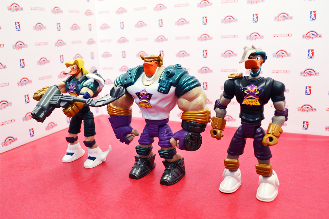 mighty ducks street patrol actiefiguren speelgoed verzameling