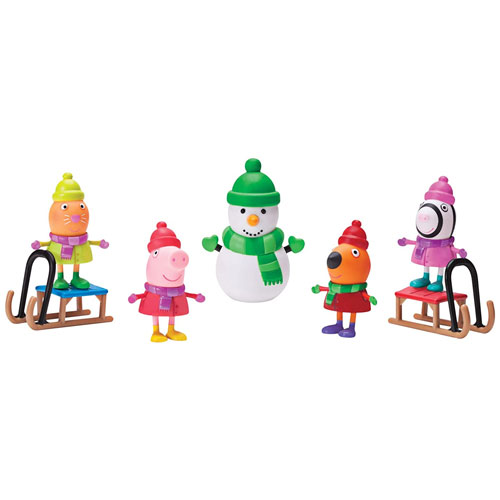 Peppa Pig Winter Jazwares Speelfiguren