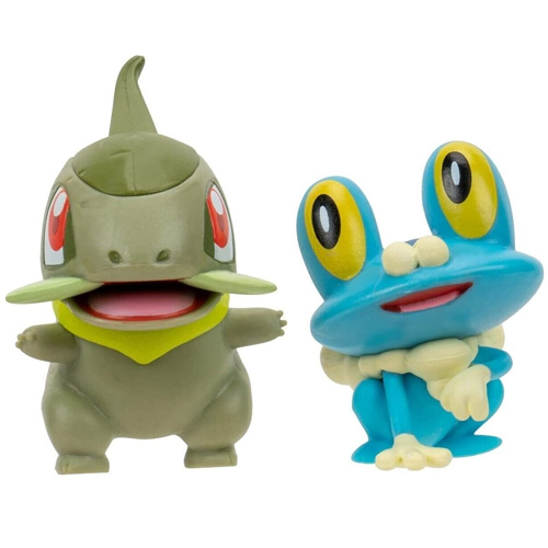 Froakie & Axew Jazwares Battle Figure Actiefiguren