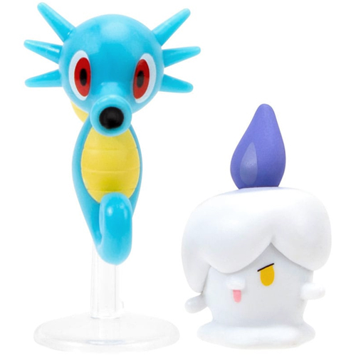 Horsea & Litwick Jazwares Battle Figure Actiefiguren