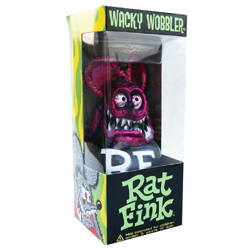 Rat Fink Purple Funko Wacky Wobbler Verzamelfiguur