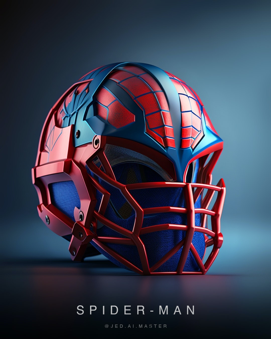 Spider-Man Football Helm