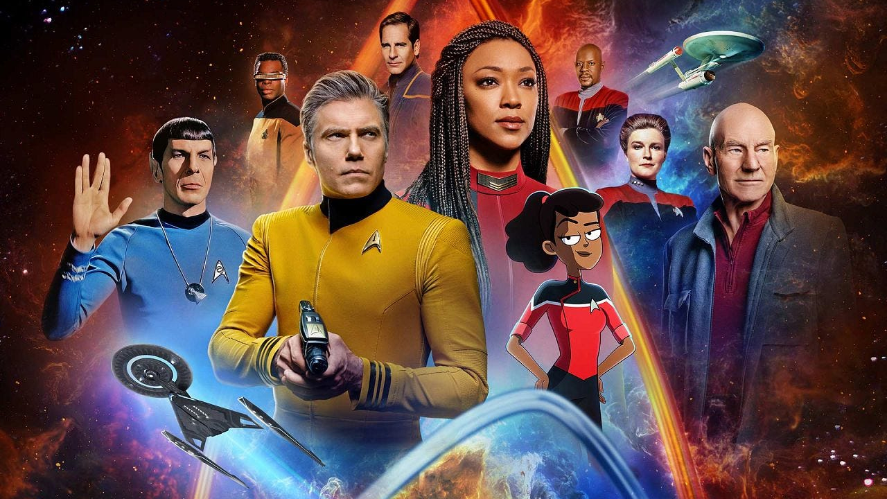 Star Trek films en series in volgorde