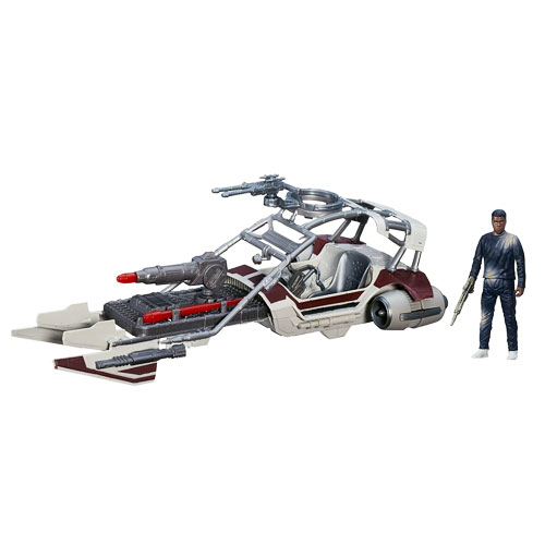 Desert Landspeeder & Finn Hasbro Actiefiguur