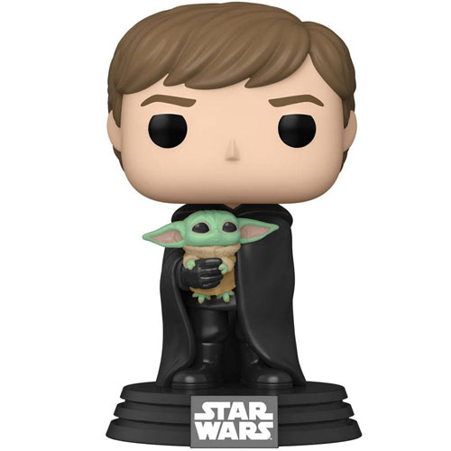 Luke Skywalker & Grogu Funko Pop Verzamelfiguur