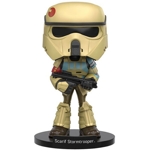 Scarif Stormtrooper Funko Wacky Wobbler Verzamelfiguur